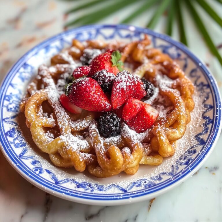 Homemade Funnel Cakes Recipe