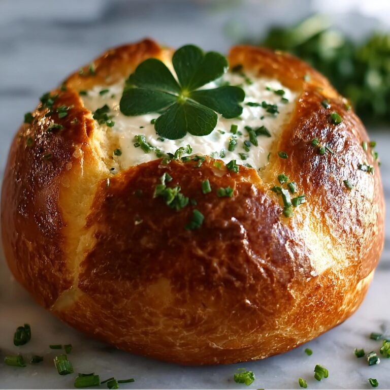 Clover-Shaped Bread Bowl Recipe