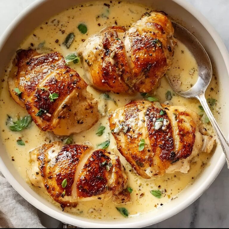 Creamy Garlic Chicken Recipe