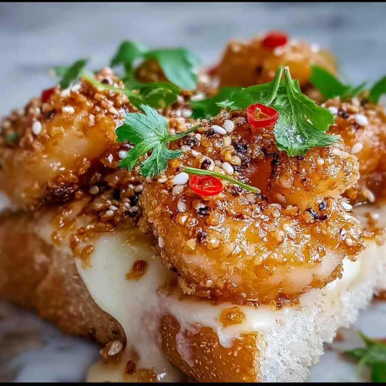 Sesame Crusted Prawn Toast Sliders Recipe