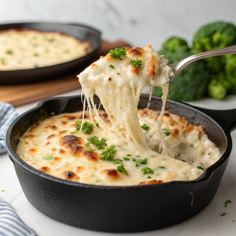 Creamy Chicken Alfredo Dip Recipe