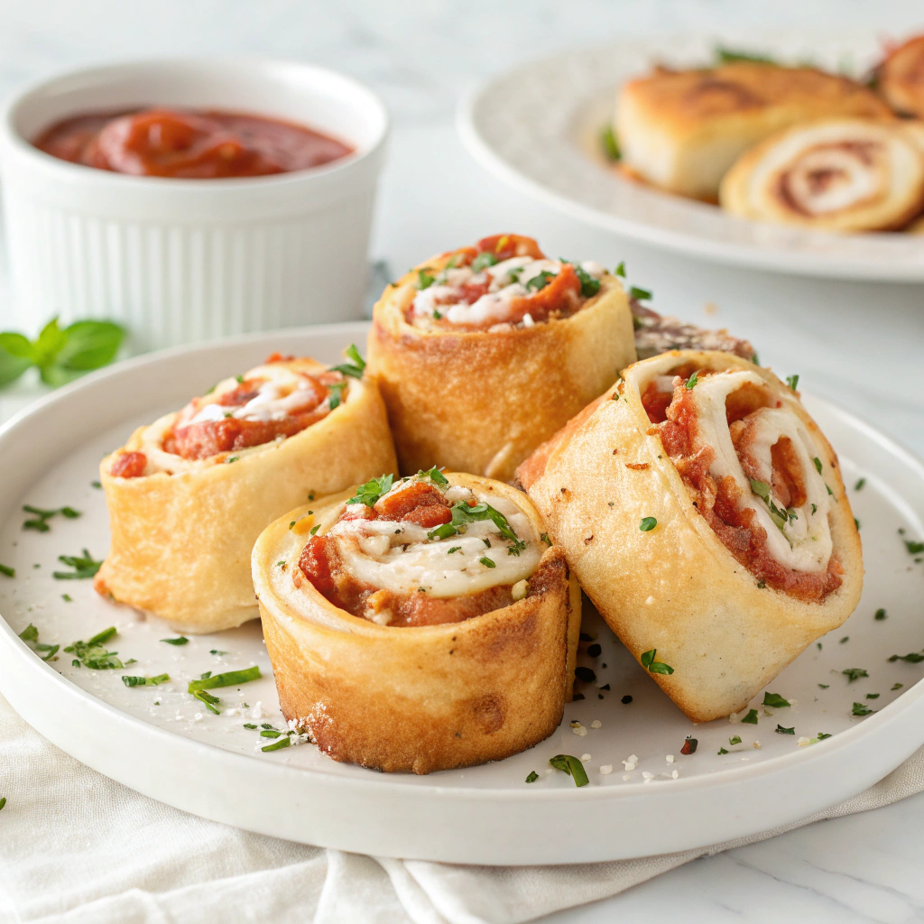 Pizza Roll Ups Recipe - Recipe Image