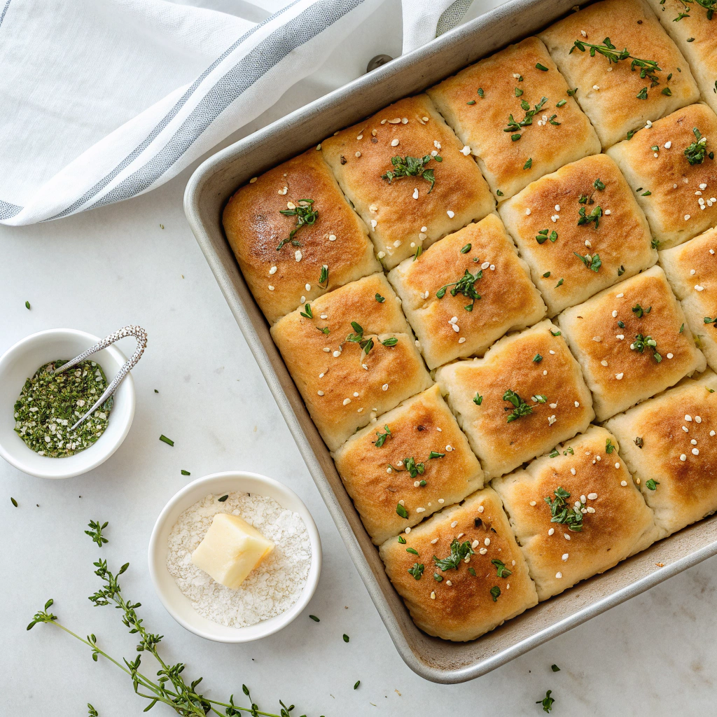 Garlic Parmesan Focaccia: The Ultimate Baking Guide Recipe - Recipe Image