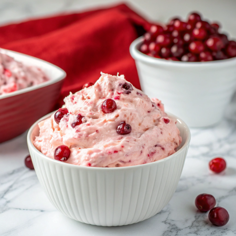 Holiday Cranberry Fluff Salad Recipe