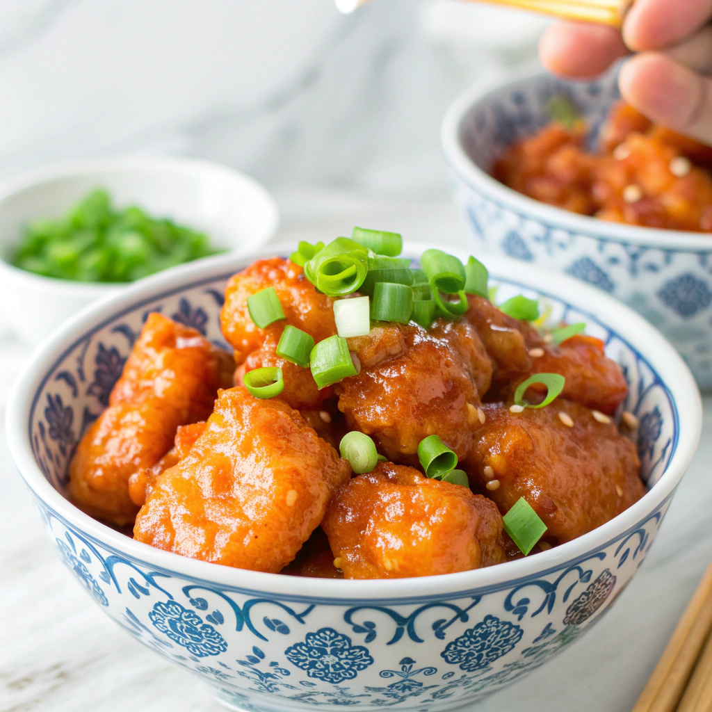 Scallion Chicken Recipe - Recipe Image