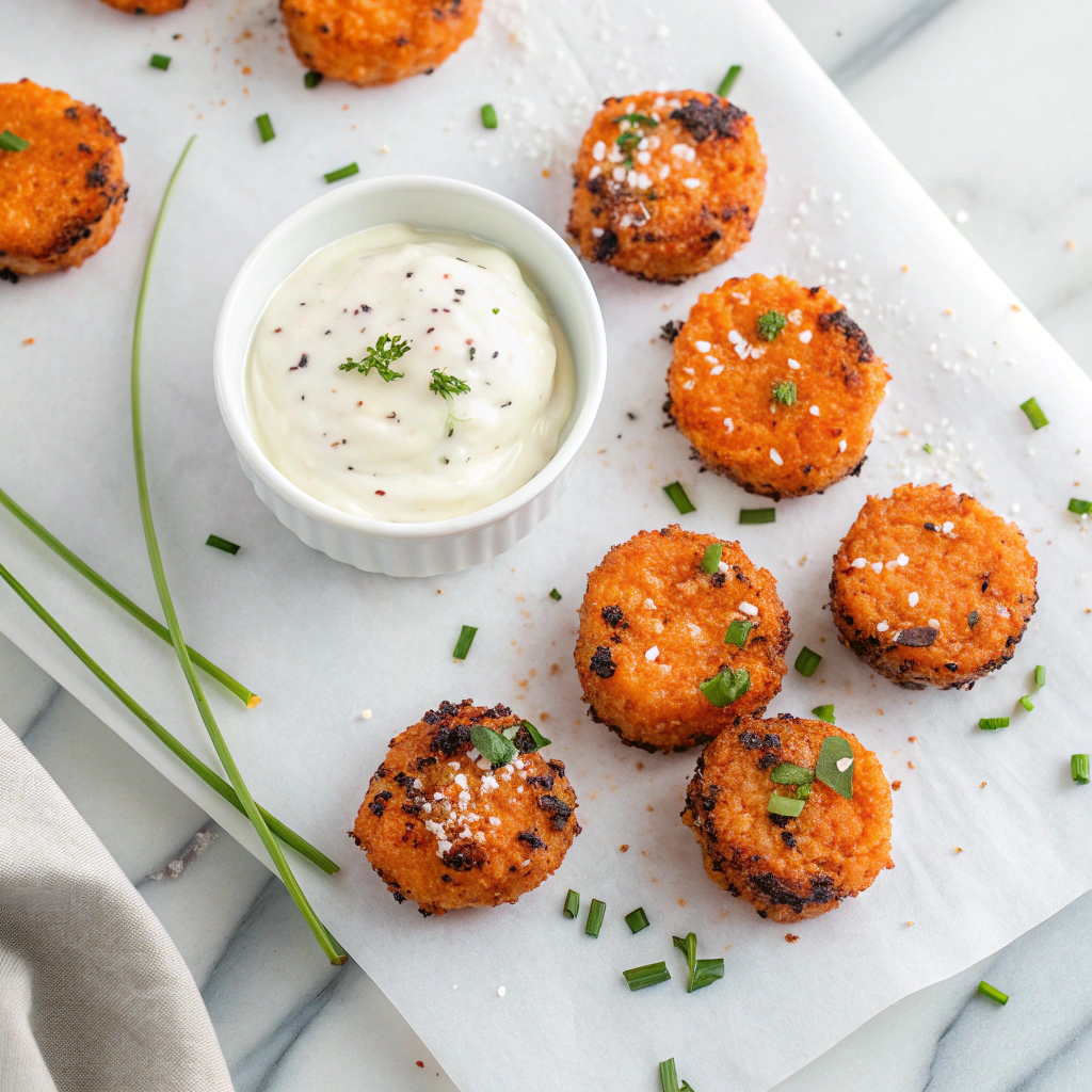 Crispy Smashed Carrots Bites Recipe - Recipe Image