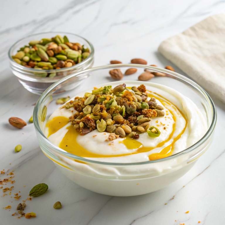 Greek Yogurt with Honey, Pistachios, and Mango Recipe