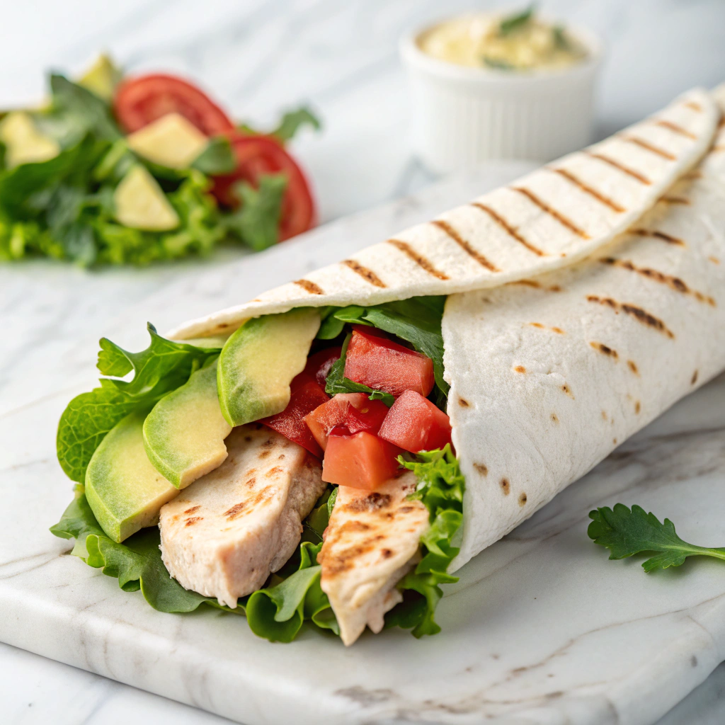 Tuna Salad Wraps Recipe - Recipe Image