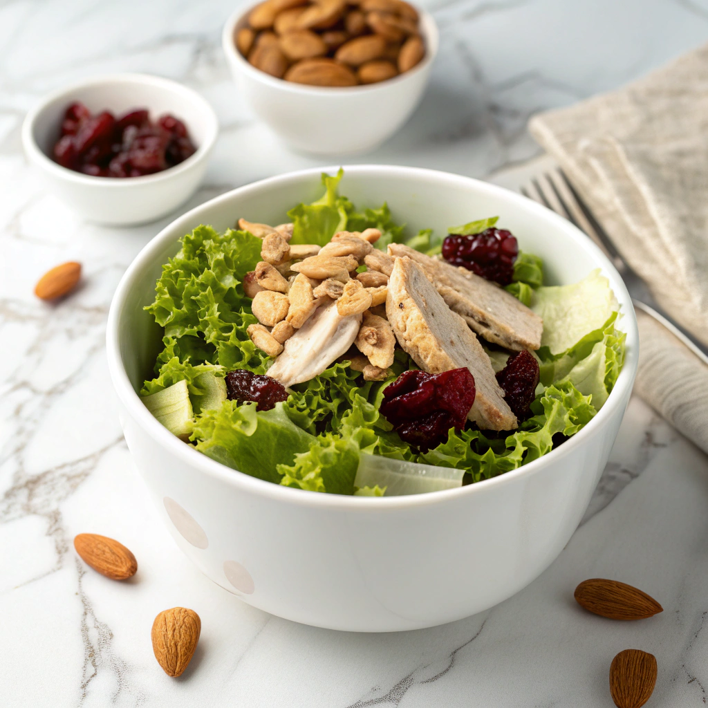 Asian Chicken Cranberry Salad Recipe - Recipe Image