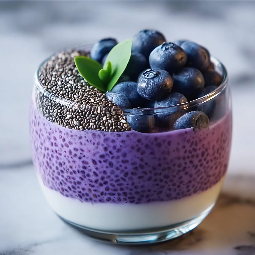 Blueberry Chia Seed Pudding Recipe - Recipe Image