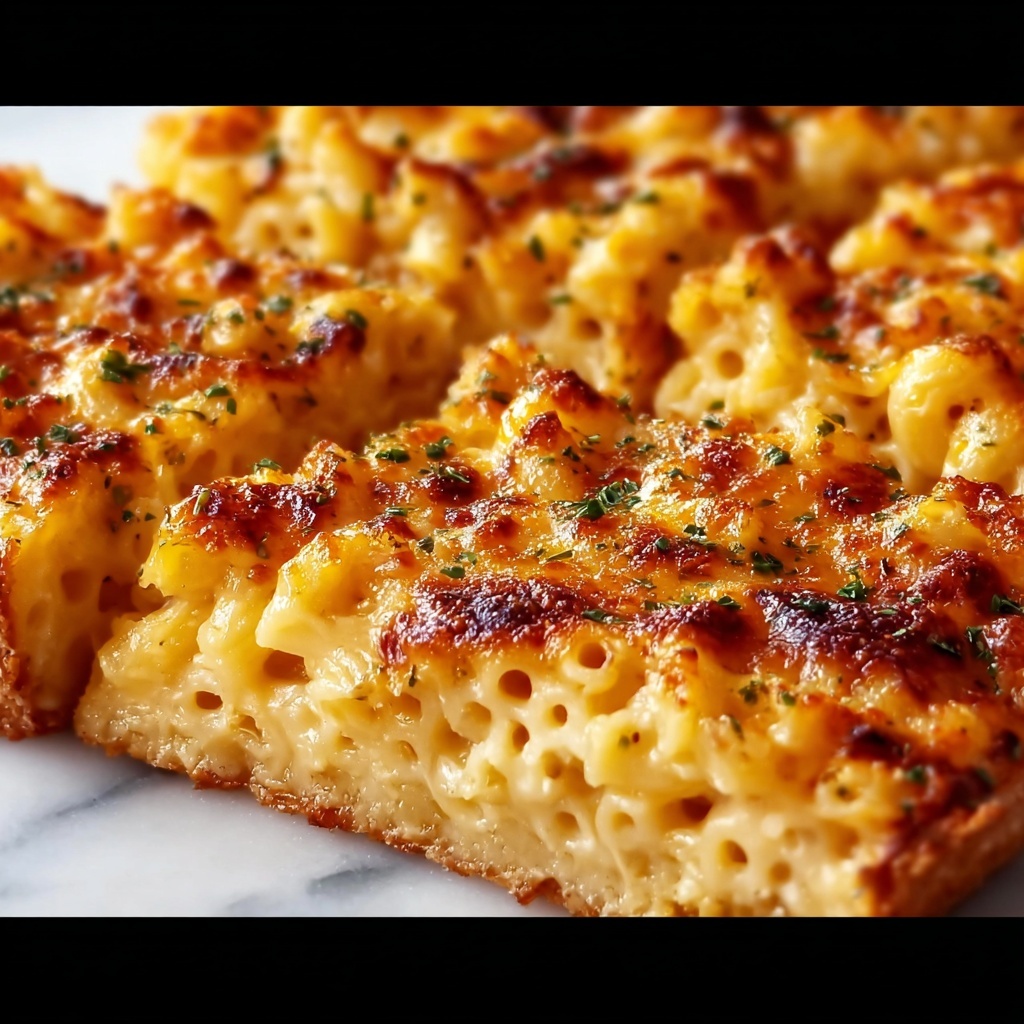 Mac and Cheese Pizza Recipe - Recipe Image