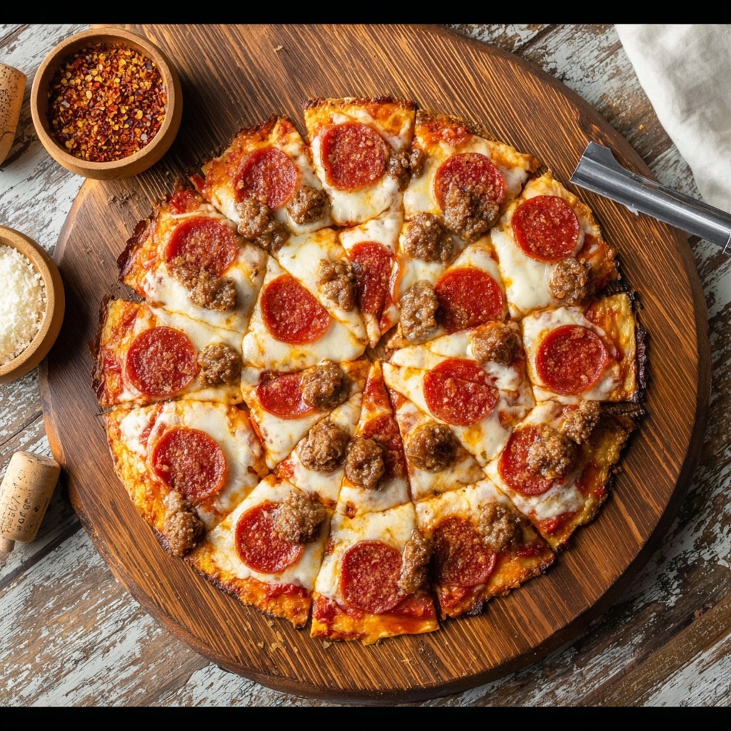 Crispy Pepperoni Snack: Easy Stovetop or Oven Method Recipe - Recipe Image