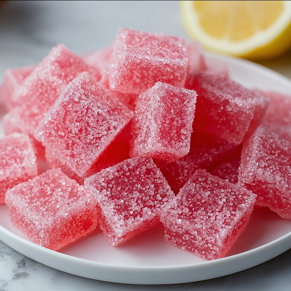 Pink Lemonade Electrolyte Gummies Recipe - Recipe Image