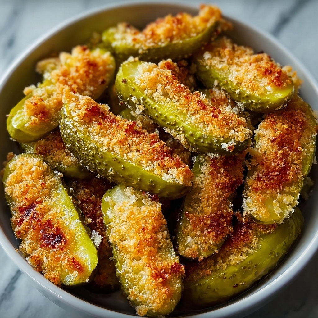 Air Fryer Stuffed Pickles Recipe - Recipe Image