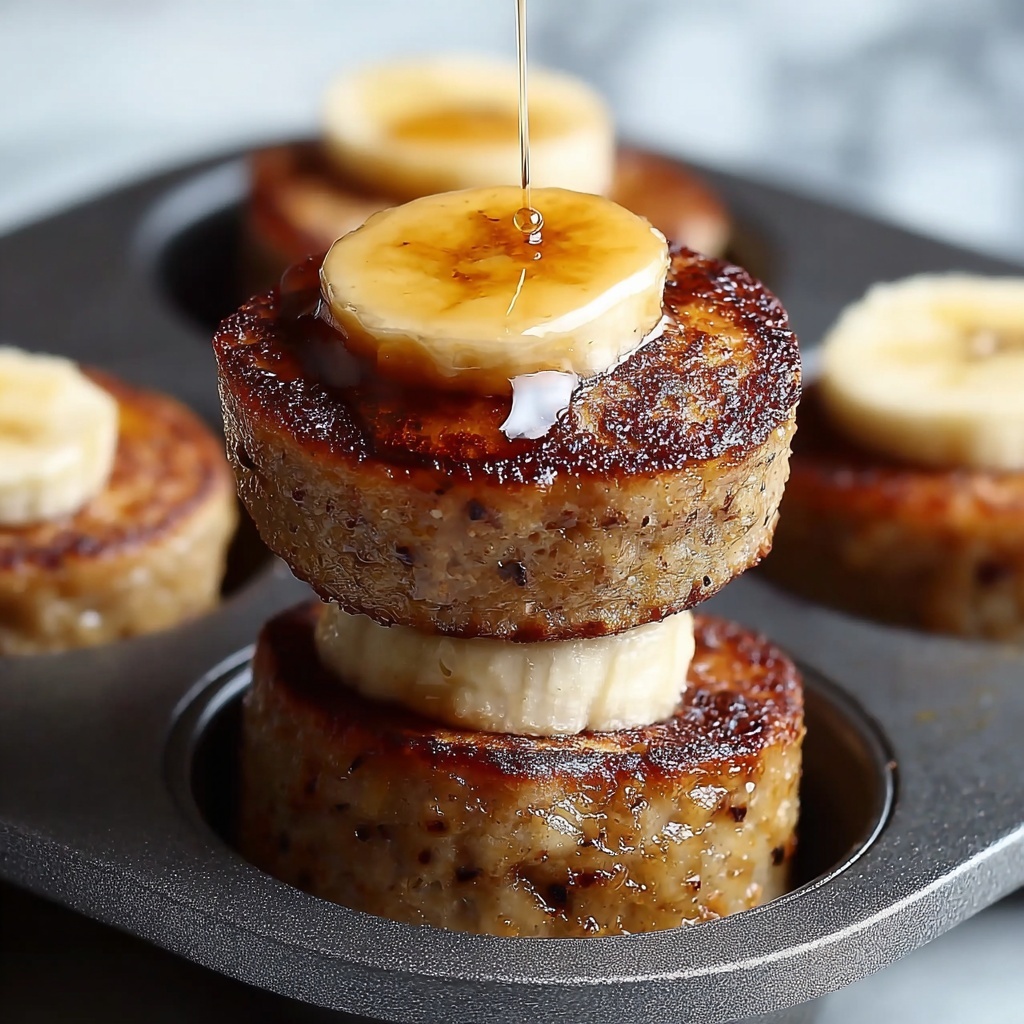 Cottage Cheese Banana Oat Protein Pancake Bites Recipe - Recipe Image