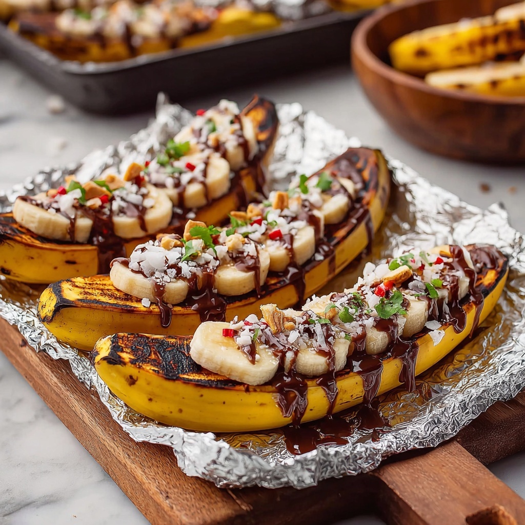 Easy Campfire Banana Boats Recipe - Recipe Image