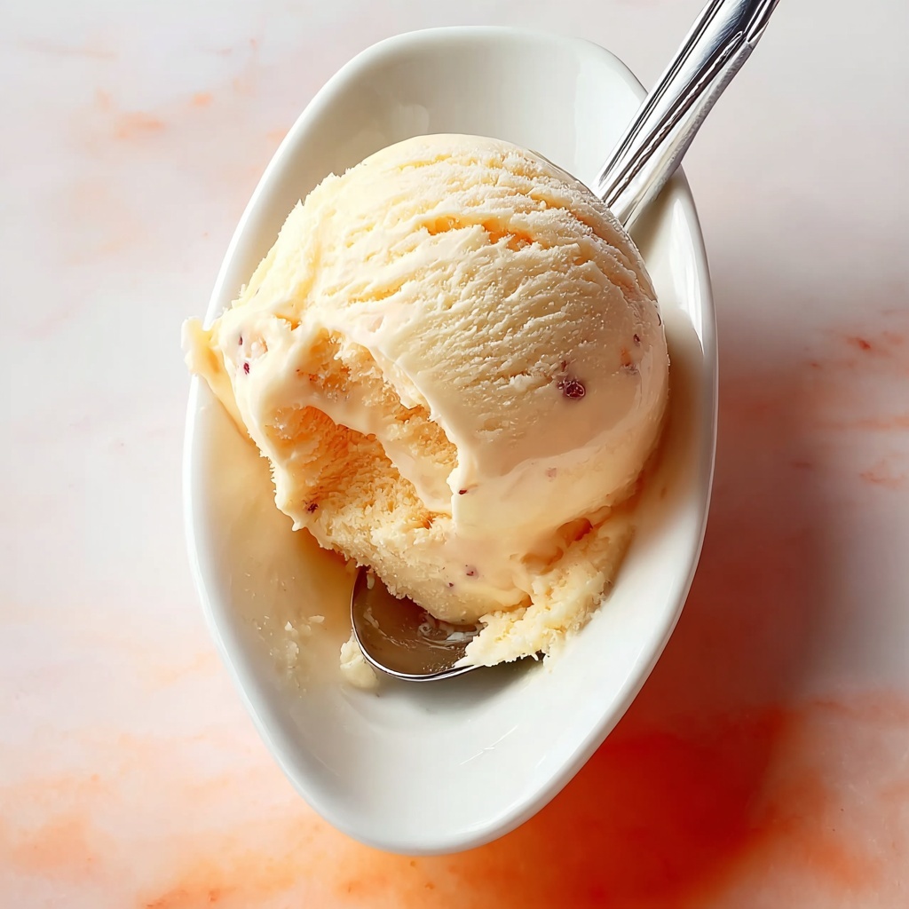 The Best Peach Sorbet Without Ice Cream Maker Recipe - Recipe Image