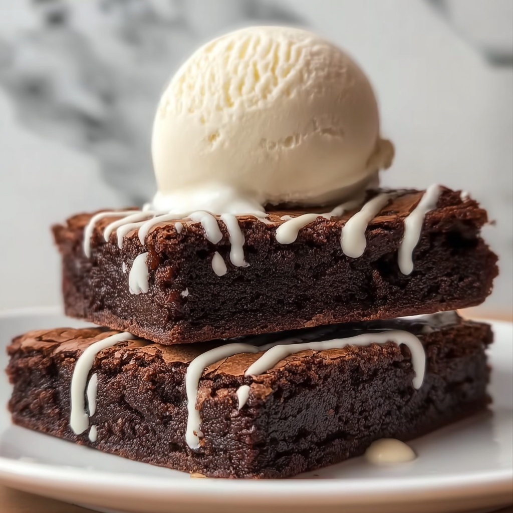 Small Batch Brownies Recipe - Recipe Image
