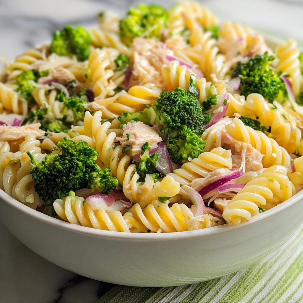 Chicken Broccoli Pasta Salad Recipe - Recipe Image