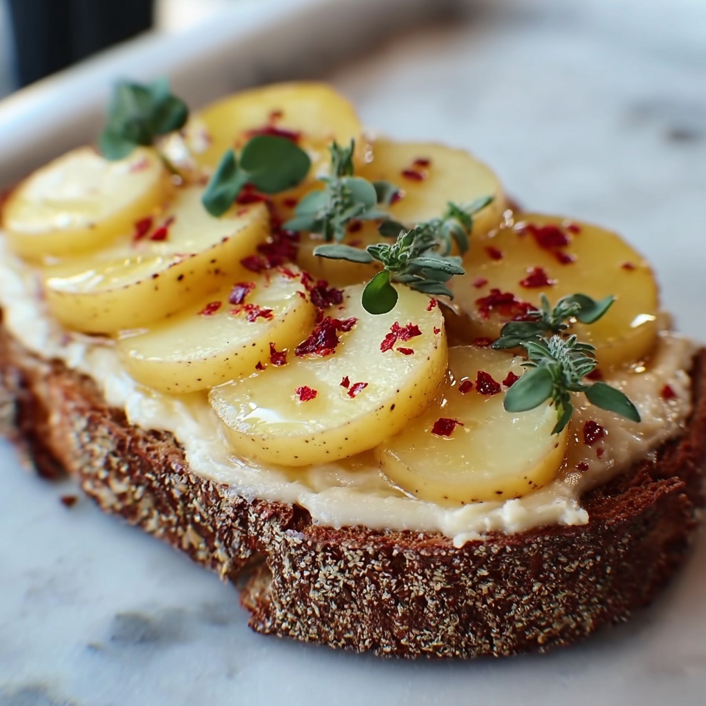 Tahini Toasts Recipe - Recipe Image