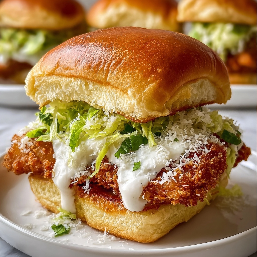 Crispy Chicken Caesar Sandwich Recipe - Recipe Image