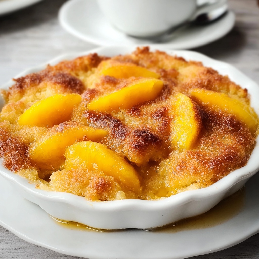 Southern Peach Cobbler Recipe - Recipe Image
