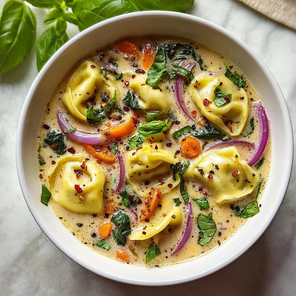 Creamy Tortellini Soup Recipe - Recipe Image