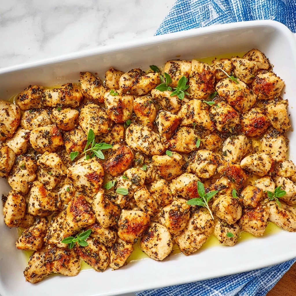 Baked Chicken Bites Recipe - Recipe Image