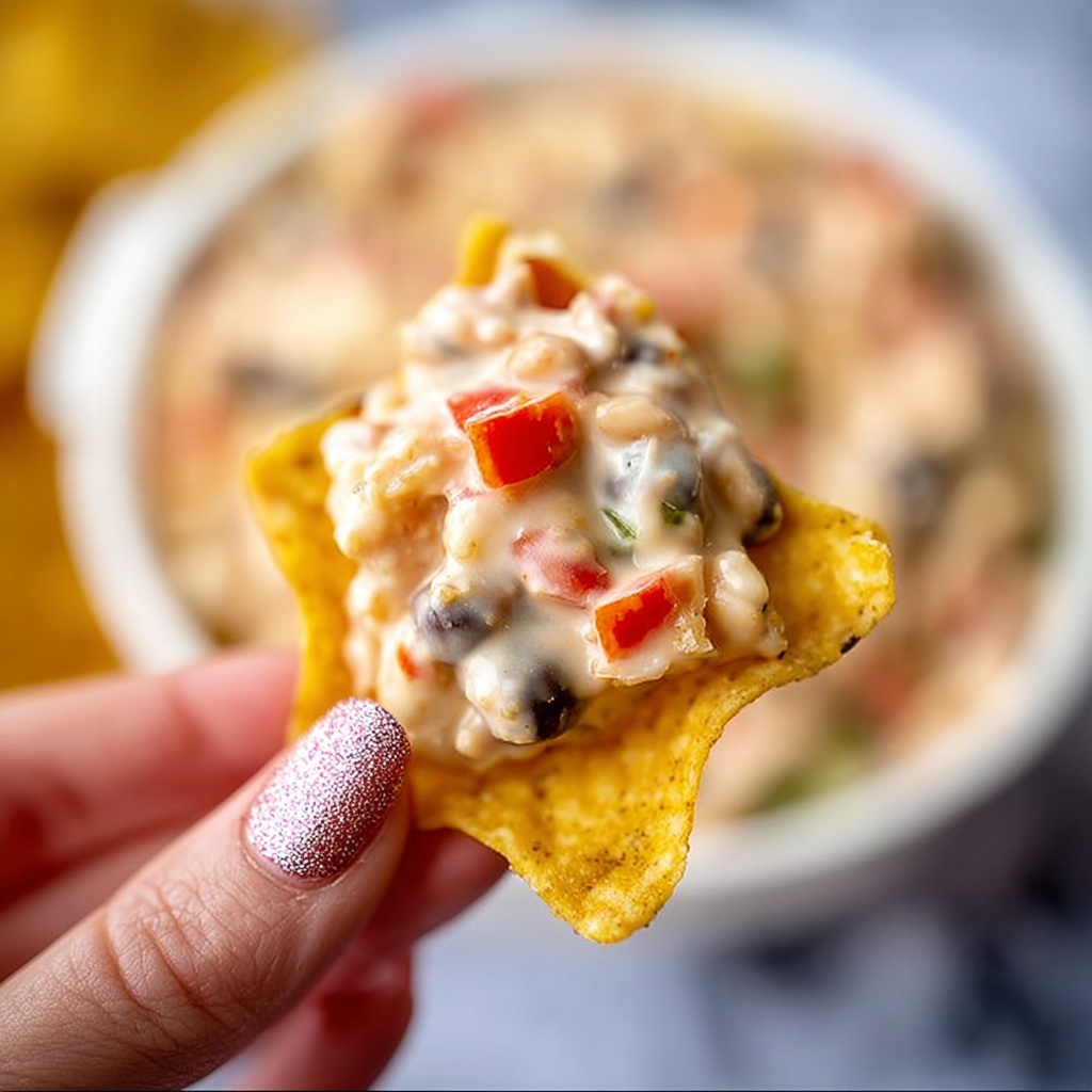 3-Ingredient Cream Cheese Sausage Dip Recipe - Recipe Image