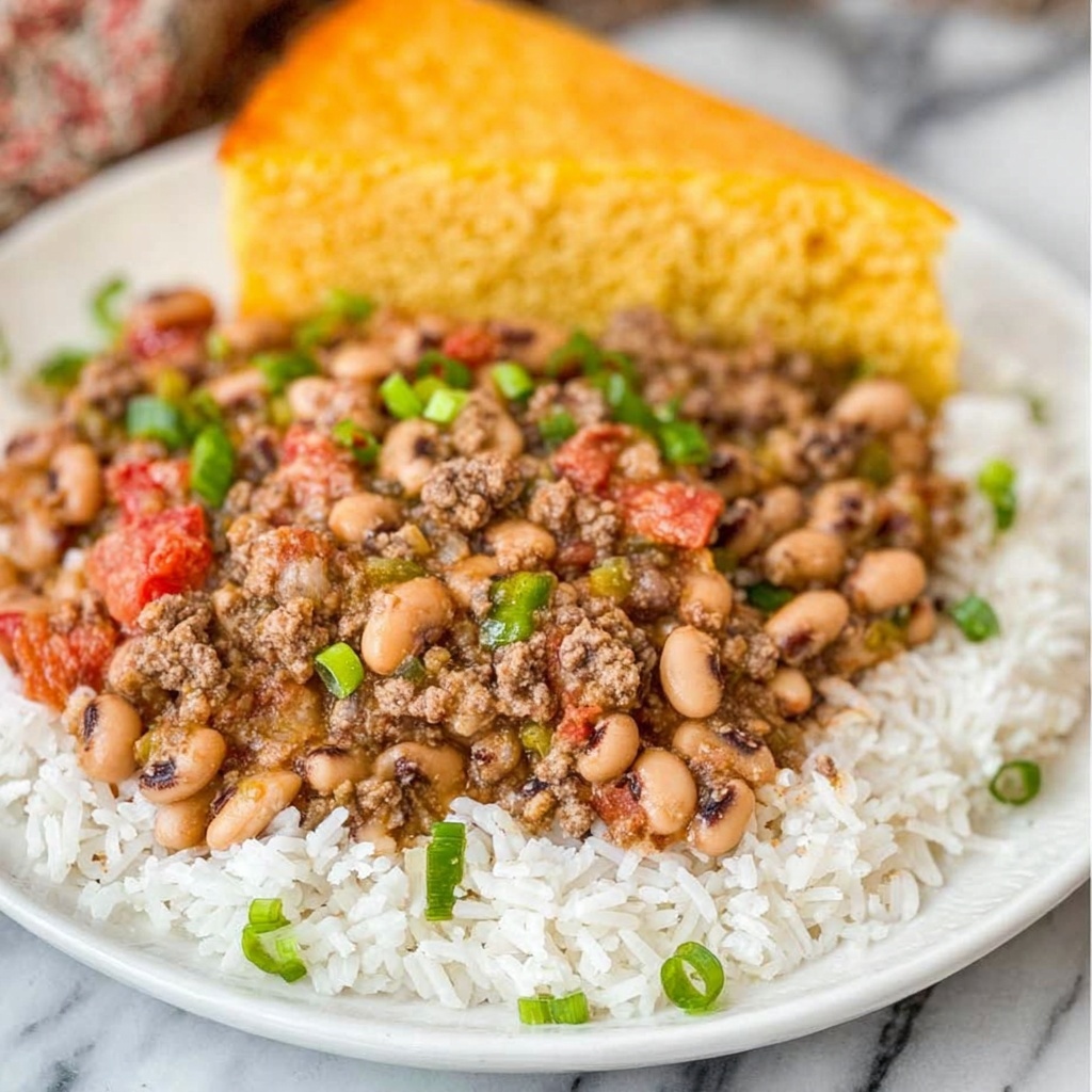 Hoppin' John: Hearty Black-Eyed Peas and Sausage Stew Recipe - Recipe Image