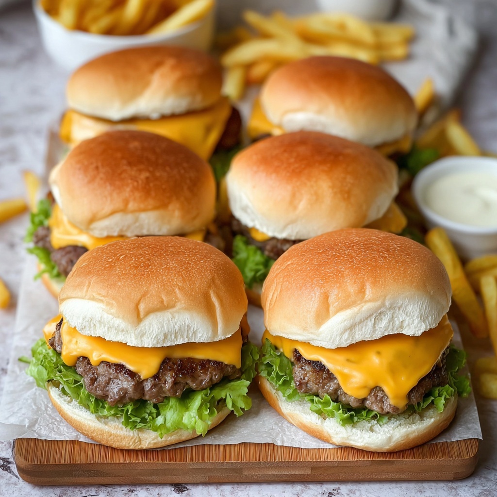 Savory Homemade White Castle Hamburgers for a Cozy Night In Recipe - Recipe Image