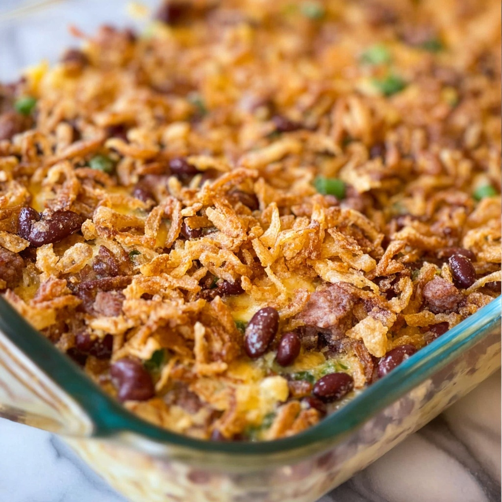 Red Beans & Rice Casserole Recipe - Recipe Image