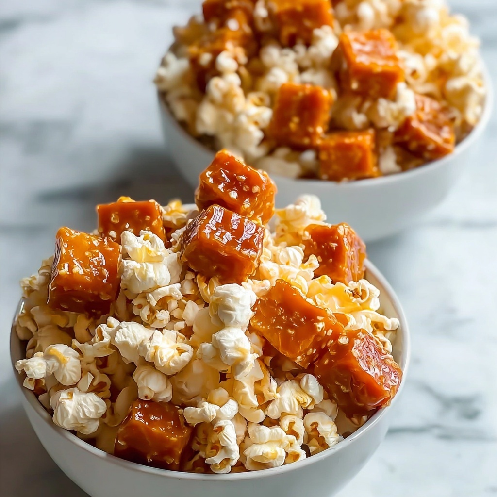 Caramel Cheese Popcorn Mix Recipe - Recipe Image