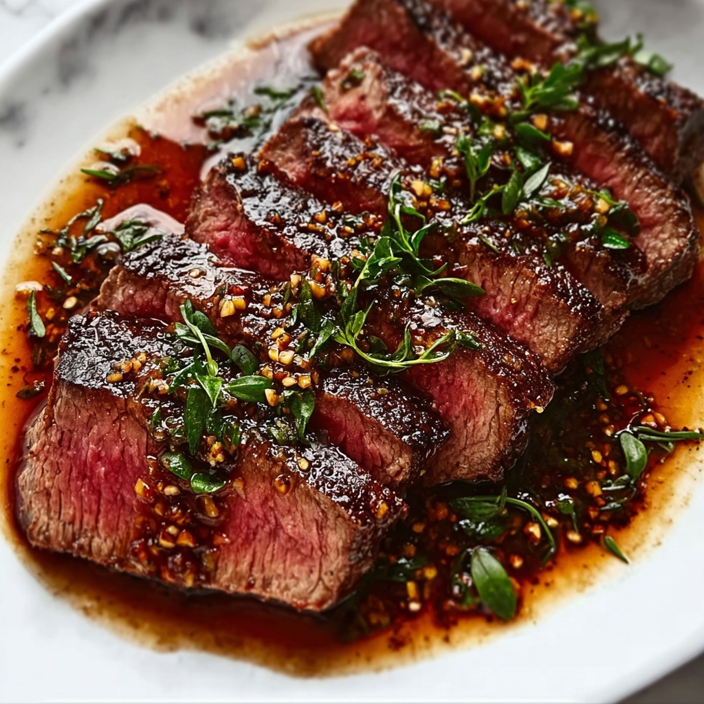 Garlic Butter Brazilian Steak Recipe - Recipe Image