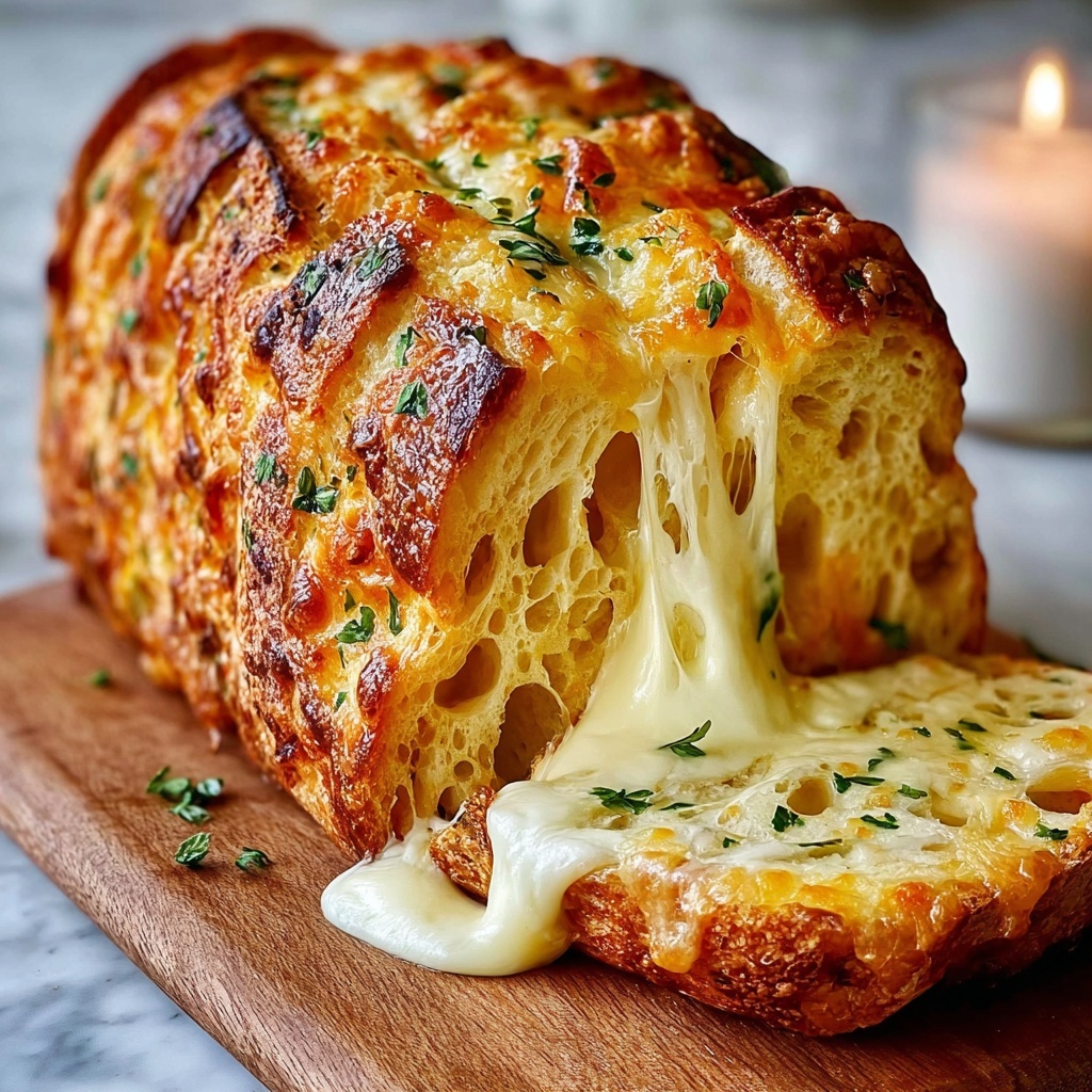 Cheesy Garlic Bread Recipe - Recipe Image