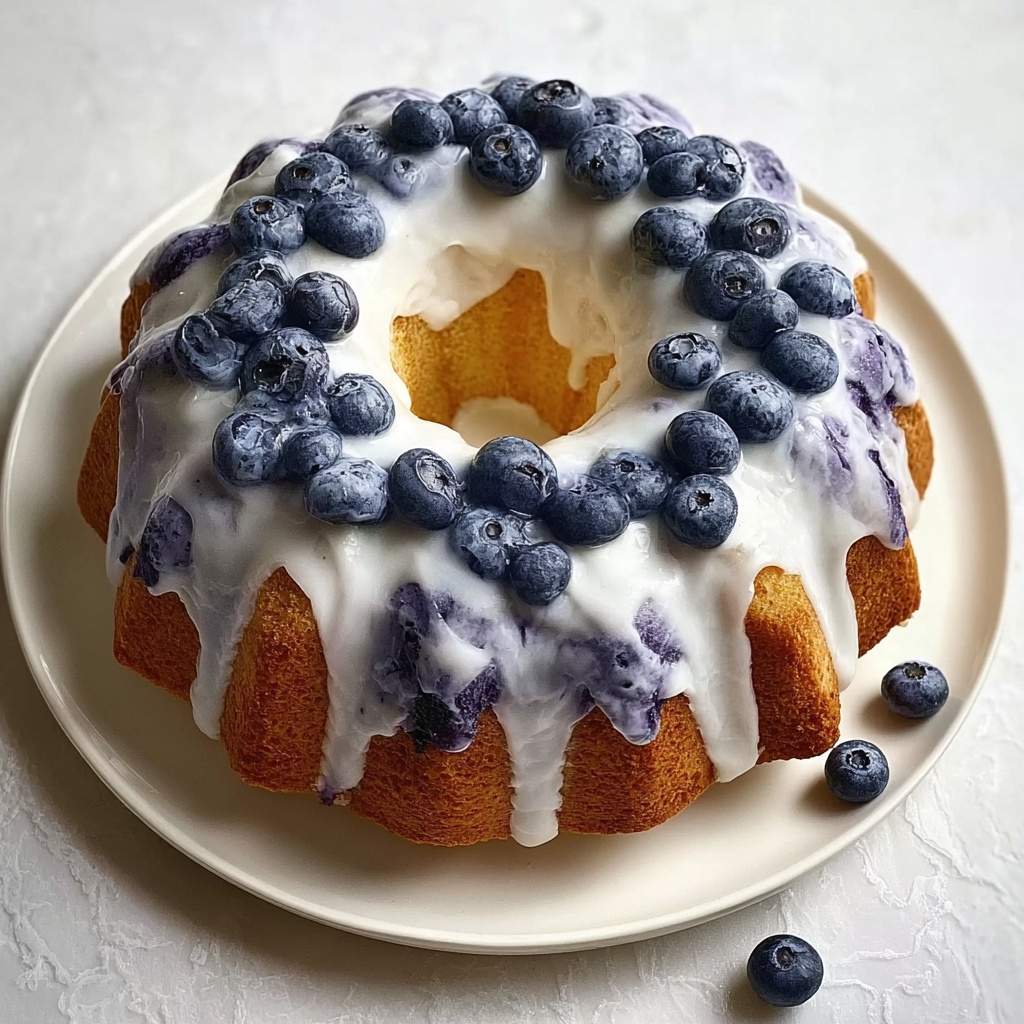 Blueberry Bundt Cake Recipe - Recipe Image