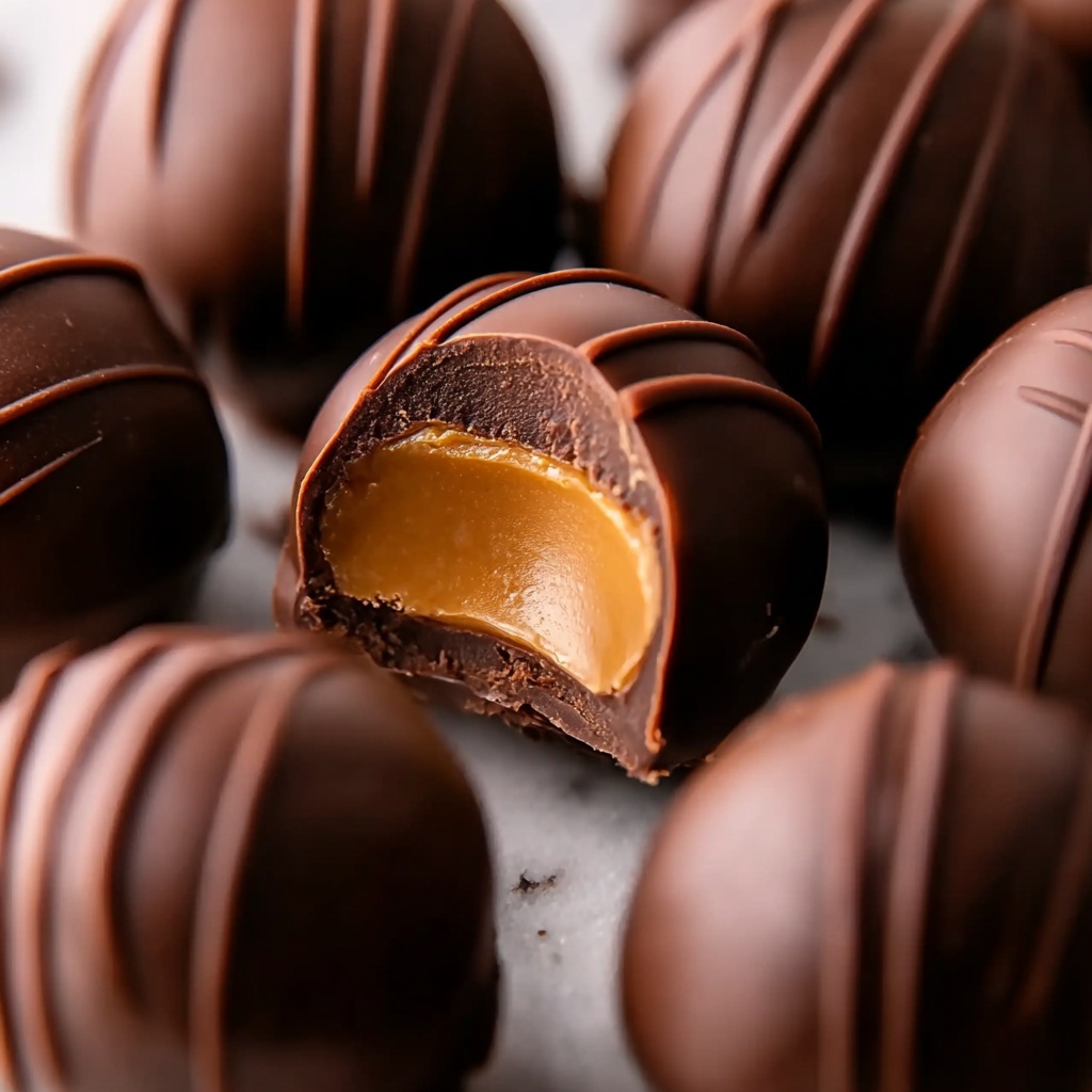 Quick and Easy Peanut Butter Truffles Recipe - Recipe Image