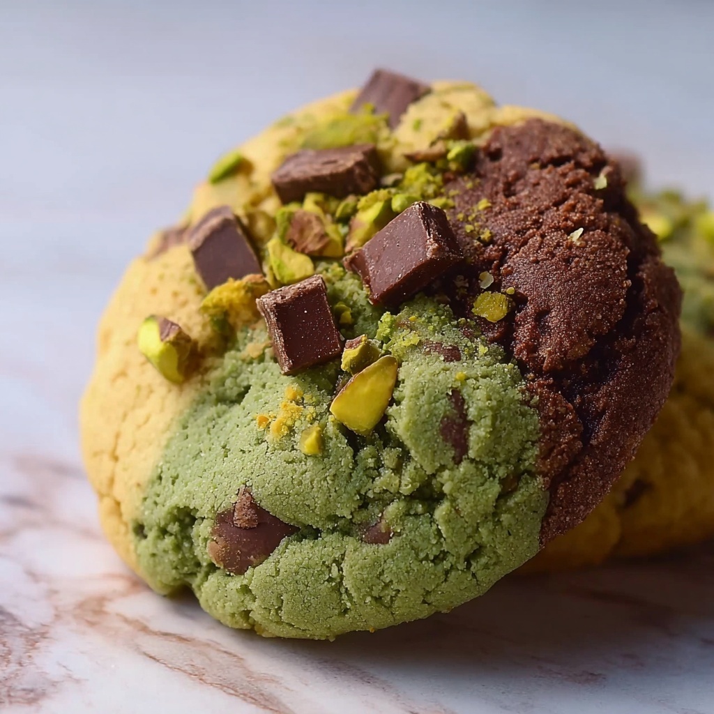 NYC Style Pistachio Protein Cookies Recipe - Recipe Image