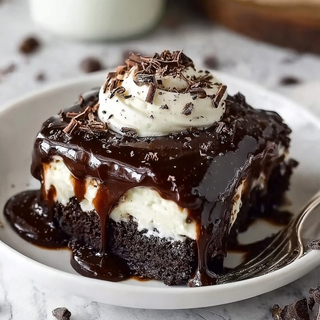 Hot Fudge Chocolate Pudding Cake Recipe - Recipe Image