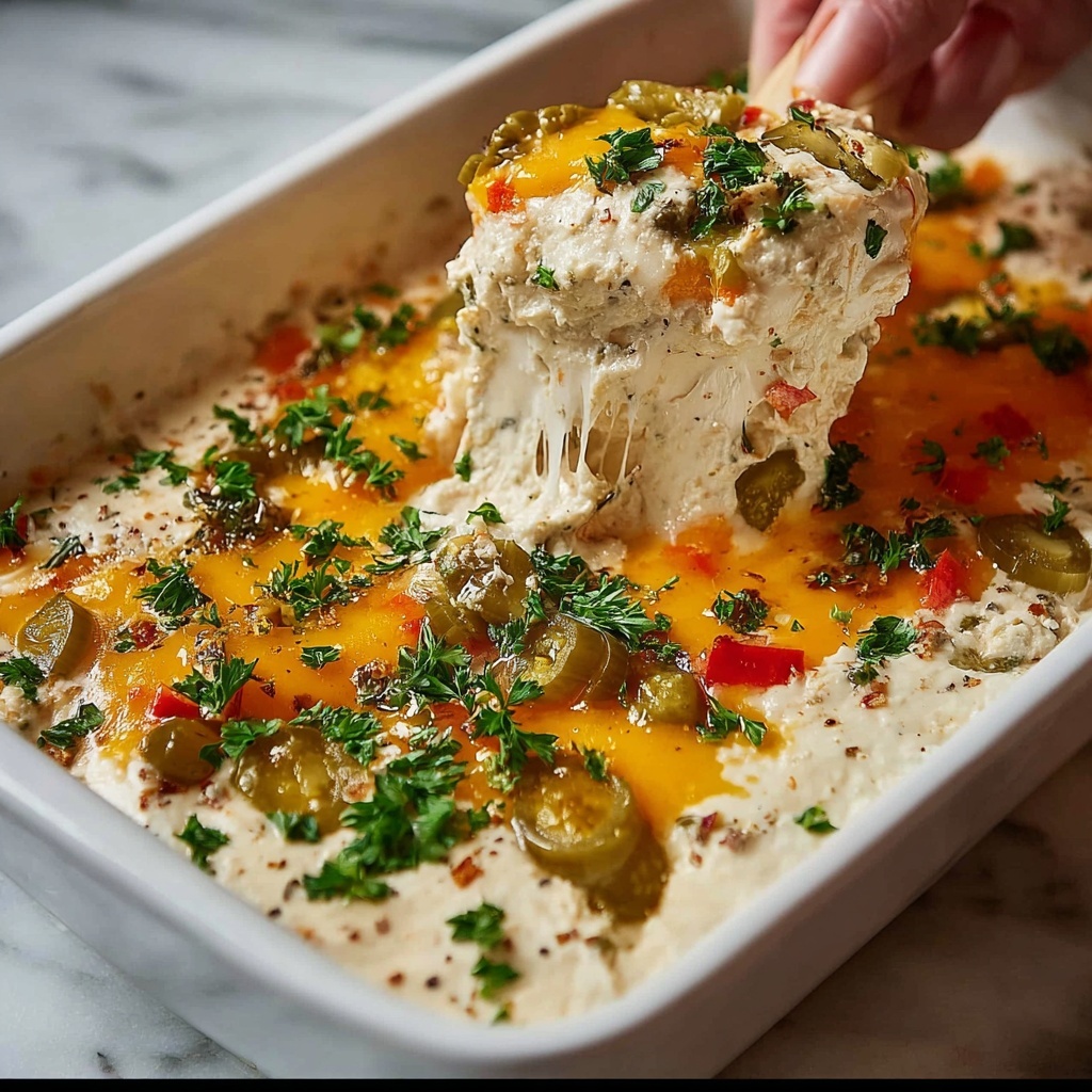 Creamy Giardiniera Dip Recipe - Recipe Image
