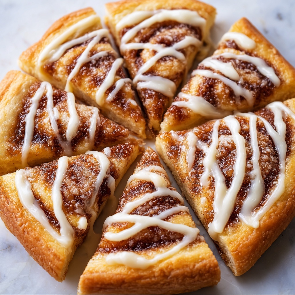 Cinnamon-Sugar Pizza Made with Crescent Rolls Recipe - Recipe Image