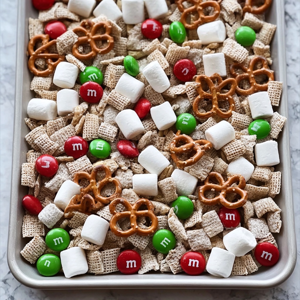 Elf Snack Mix - Sweet, Crunchy, and Festive Recipe - Recipe Image
