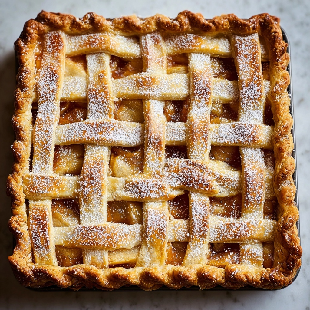 Apple Slab Pie Recipe - Recipe Image