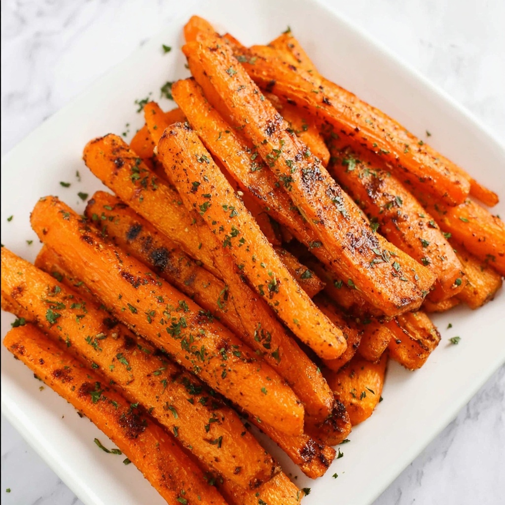 Roasted Parsley Carrots Recipe - Recipe Image