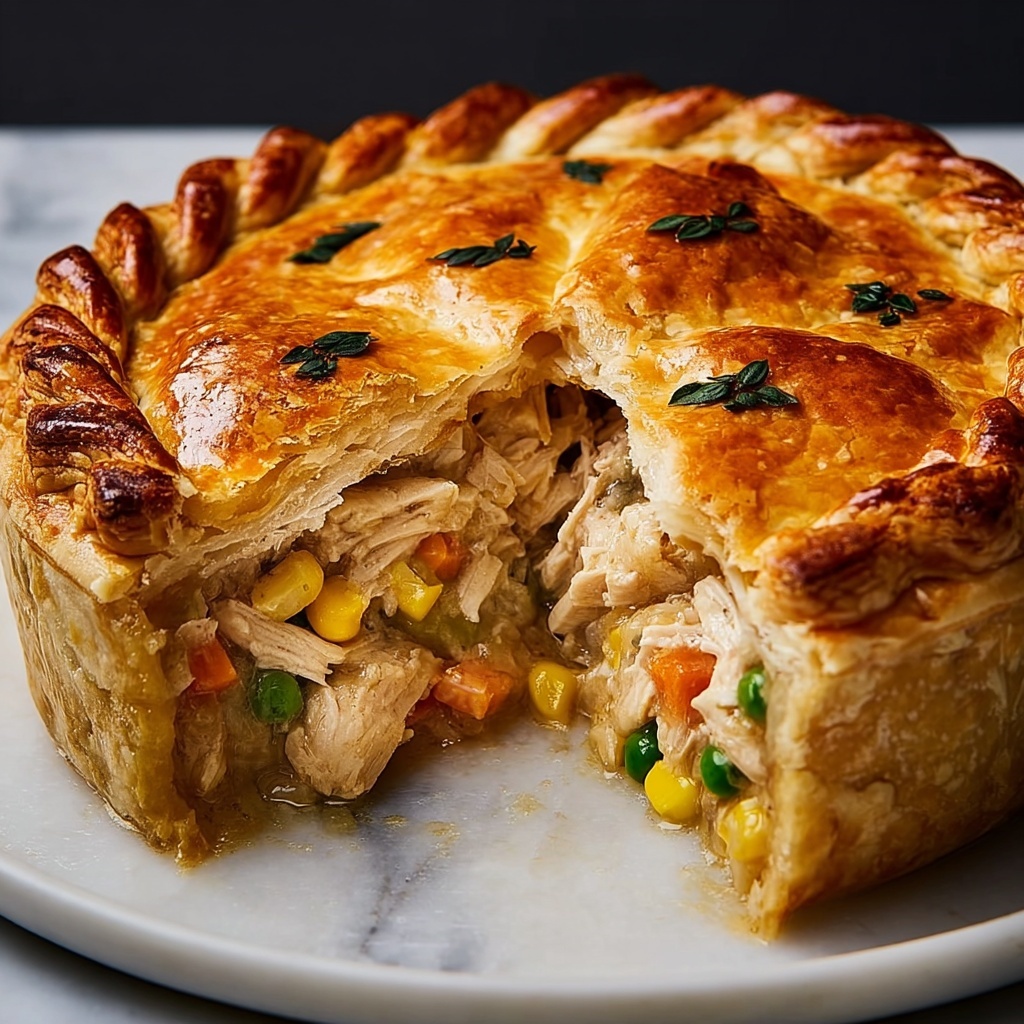 Brazilian Chicken Pot Pie Recipe - Recipe Image