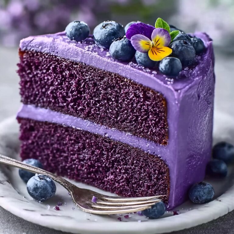 Purple Velvet Cake Recipe