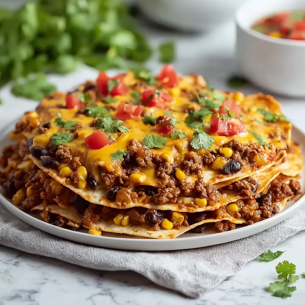Taco Casserole with Tortillas Recipe - Recipe Image