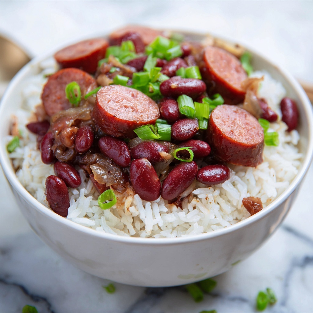 Instant Pot Red Beans and Rice Recipe - Recipe Image