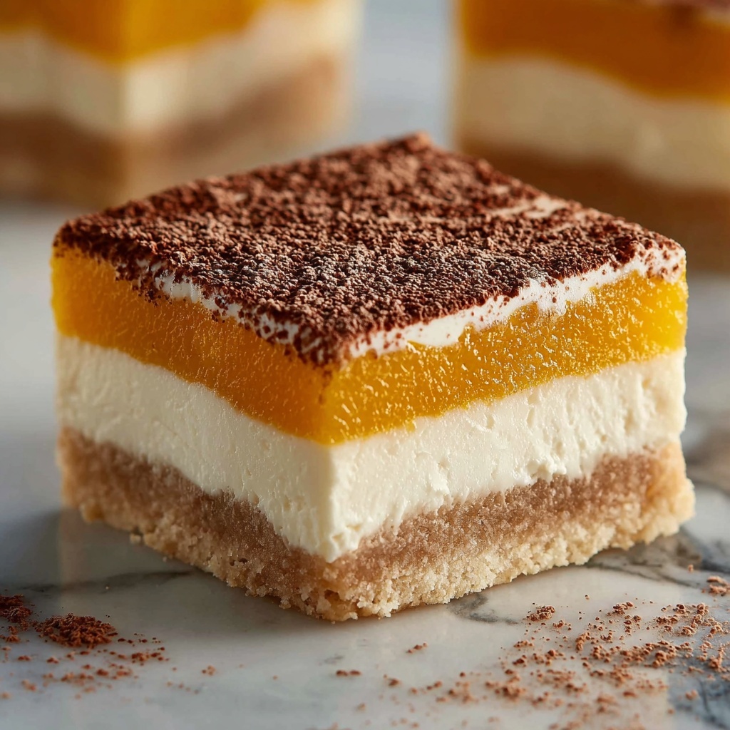 Pumpkin Churro Cheesecake Bars Recipe - Recipe Image