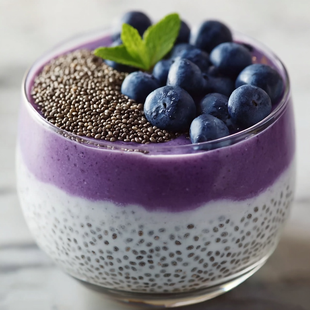 Blueberry Chia Seed Pudding Recipe - Recipe Image